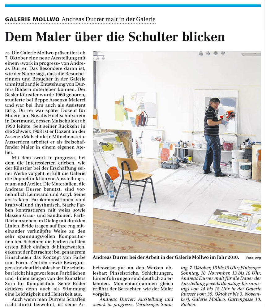 ZRiehenr Zeitung